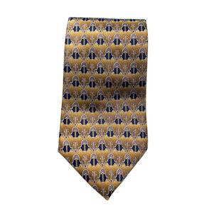 LondonDerry Men’s Tie One Size Gold Blue